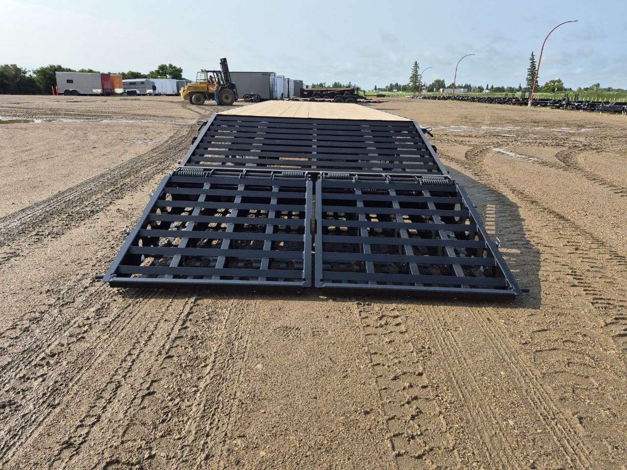 2026 Trailtech 8'6" x 31' Pintle BT Flat Deck Trailer