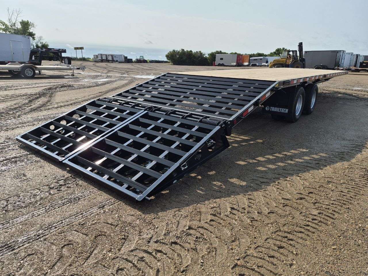 2026 Trailtech 8'6" x 31' Pintle BT Flat Deck Trailer