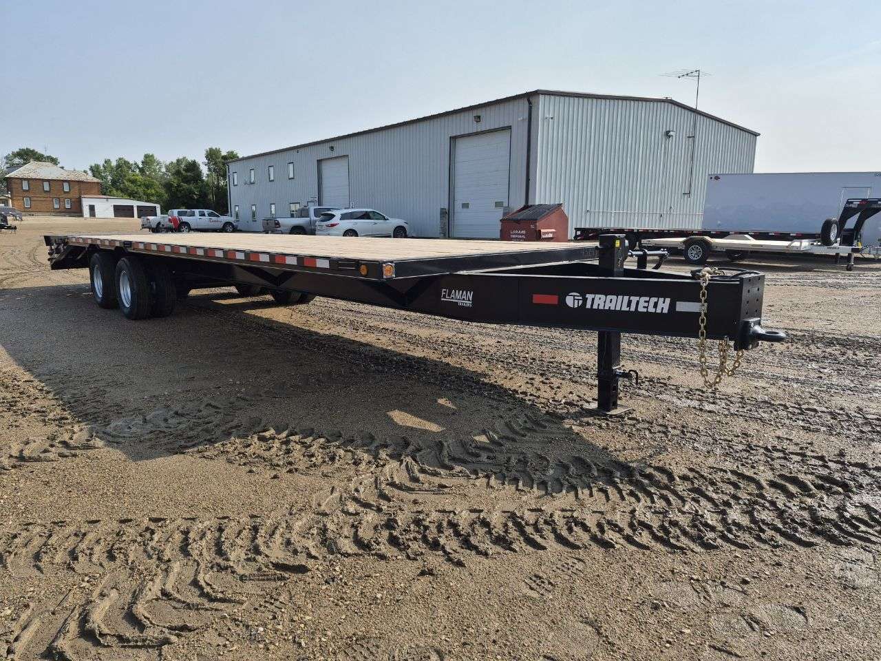 2026 Trailtech 8'6" x 31' Pintle BT Flat Deck Trailer