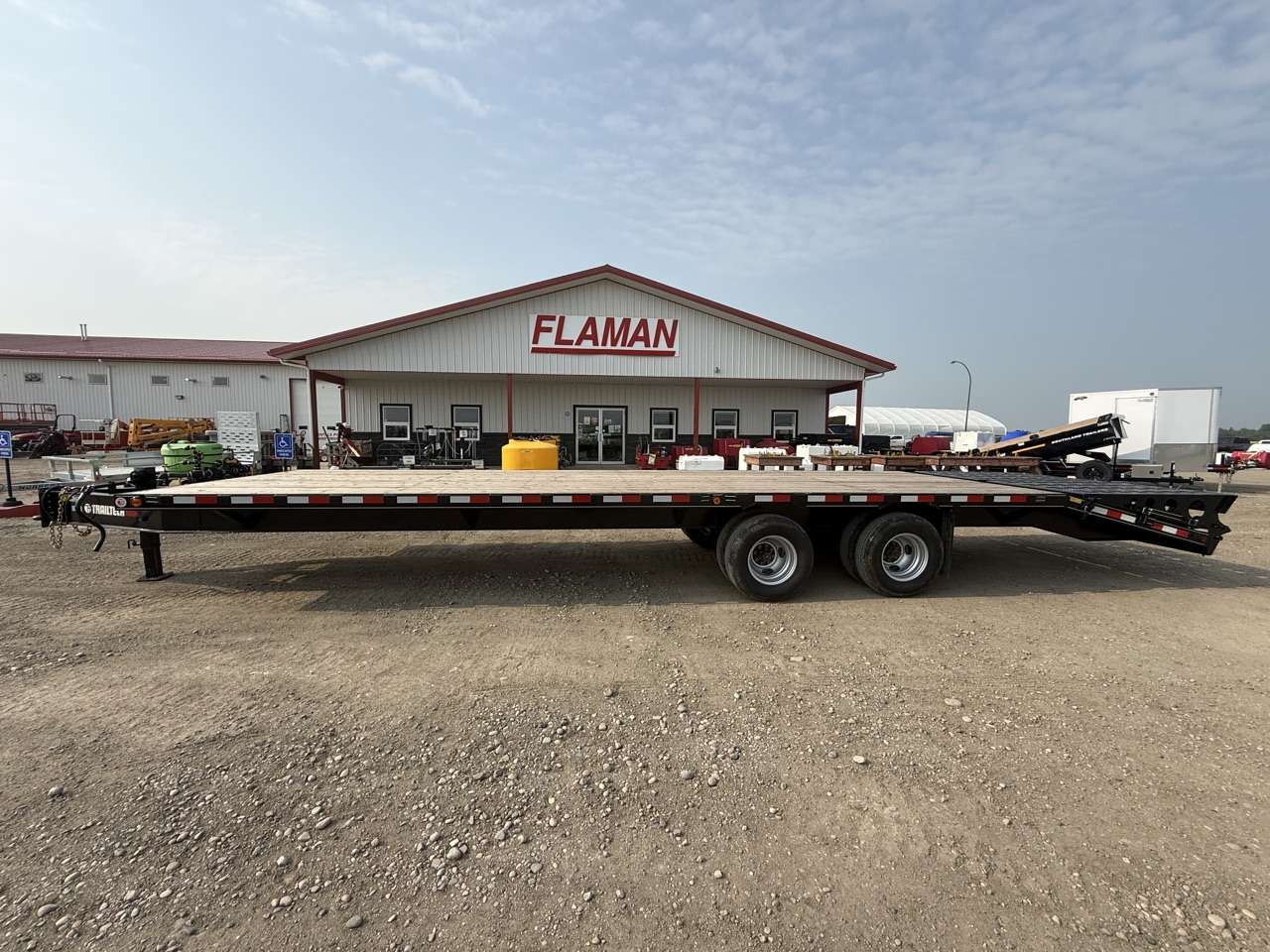 2026 Trailtech 8'6" x 31' Pintle BT Flat Deck Trailer