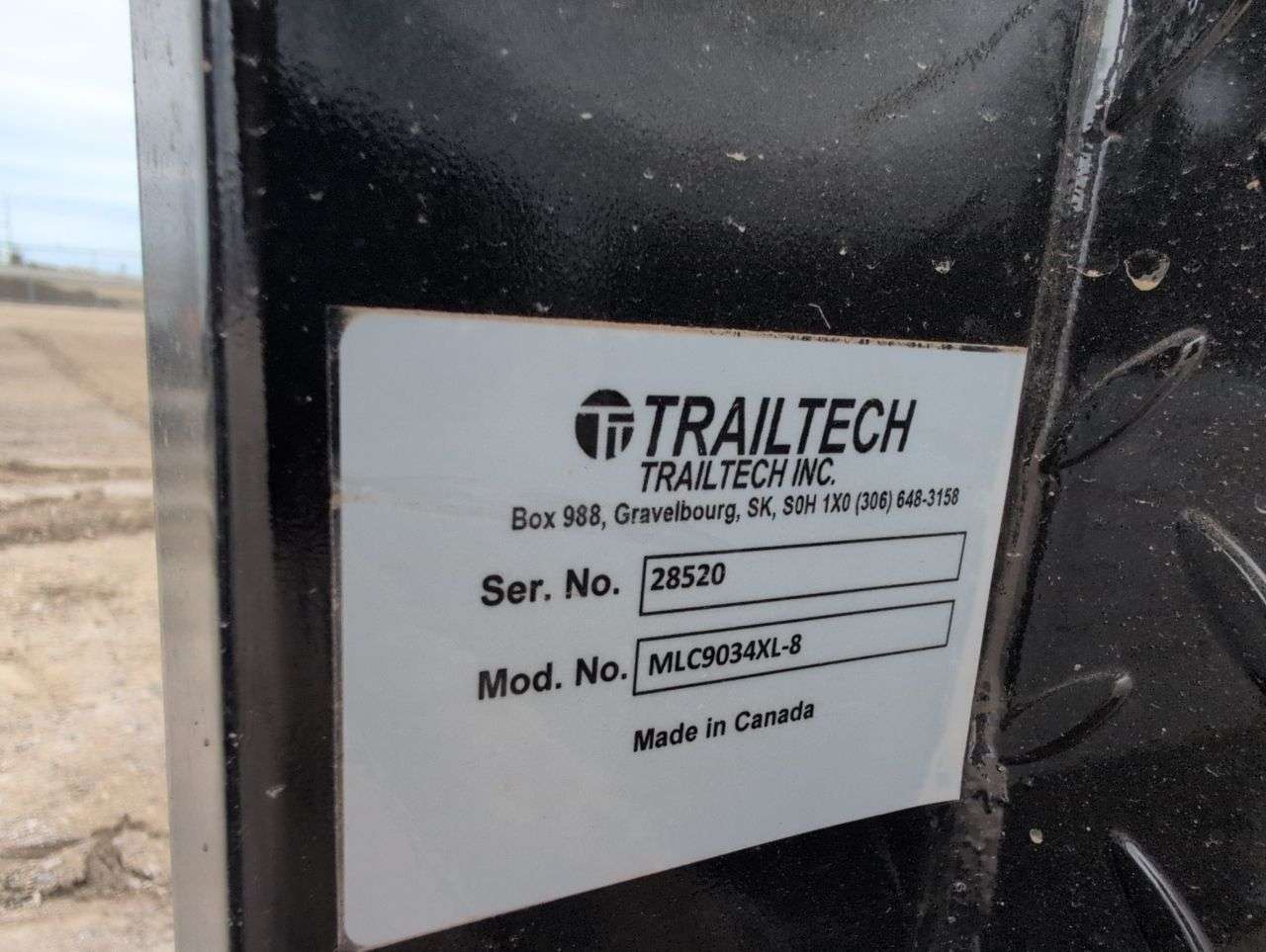 2026 Trailtech 9'3" Truck Deck
