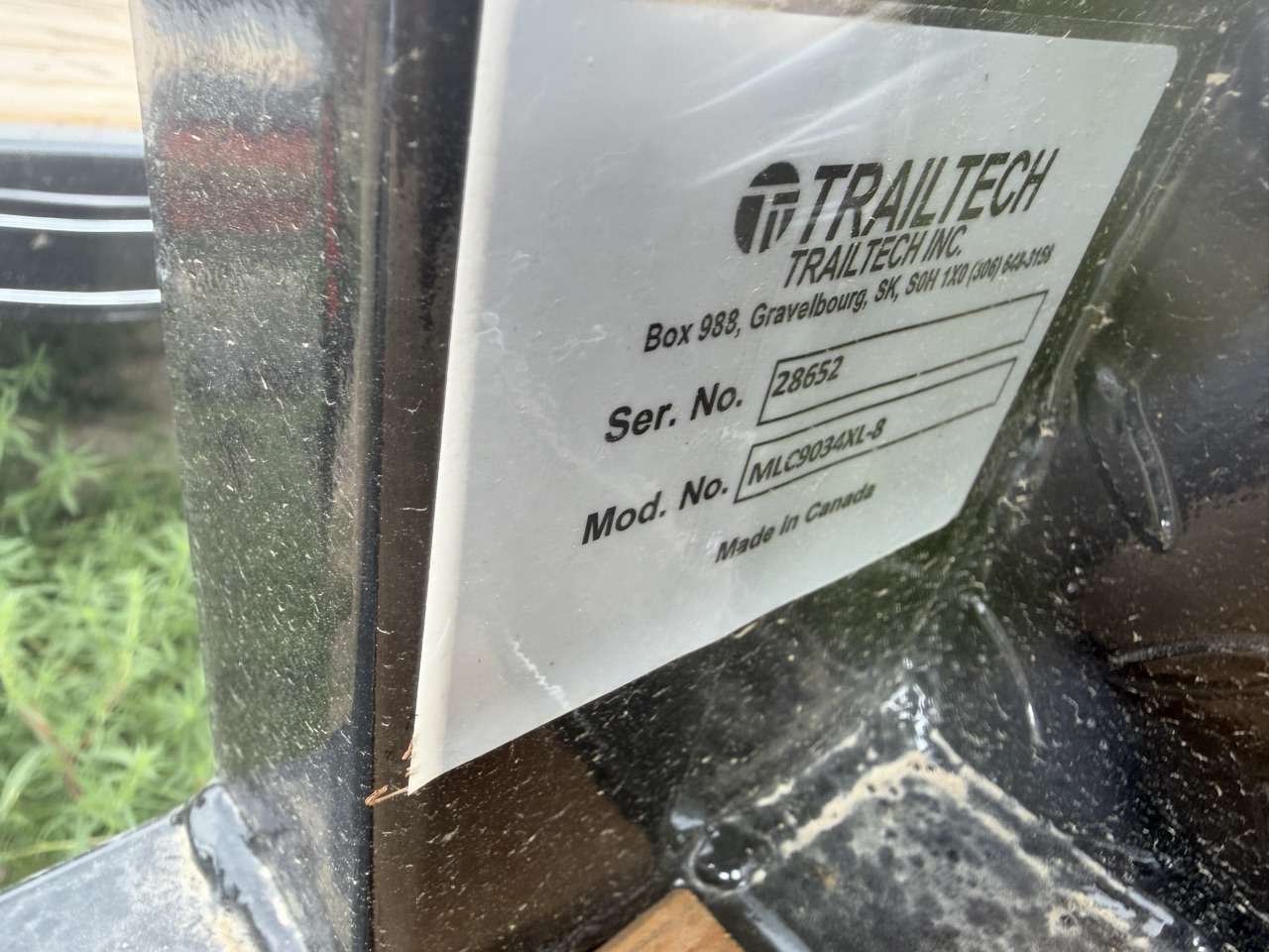 2026 Trailtech 9'3" Truck Deck