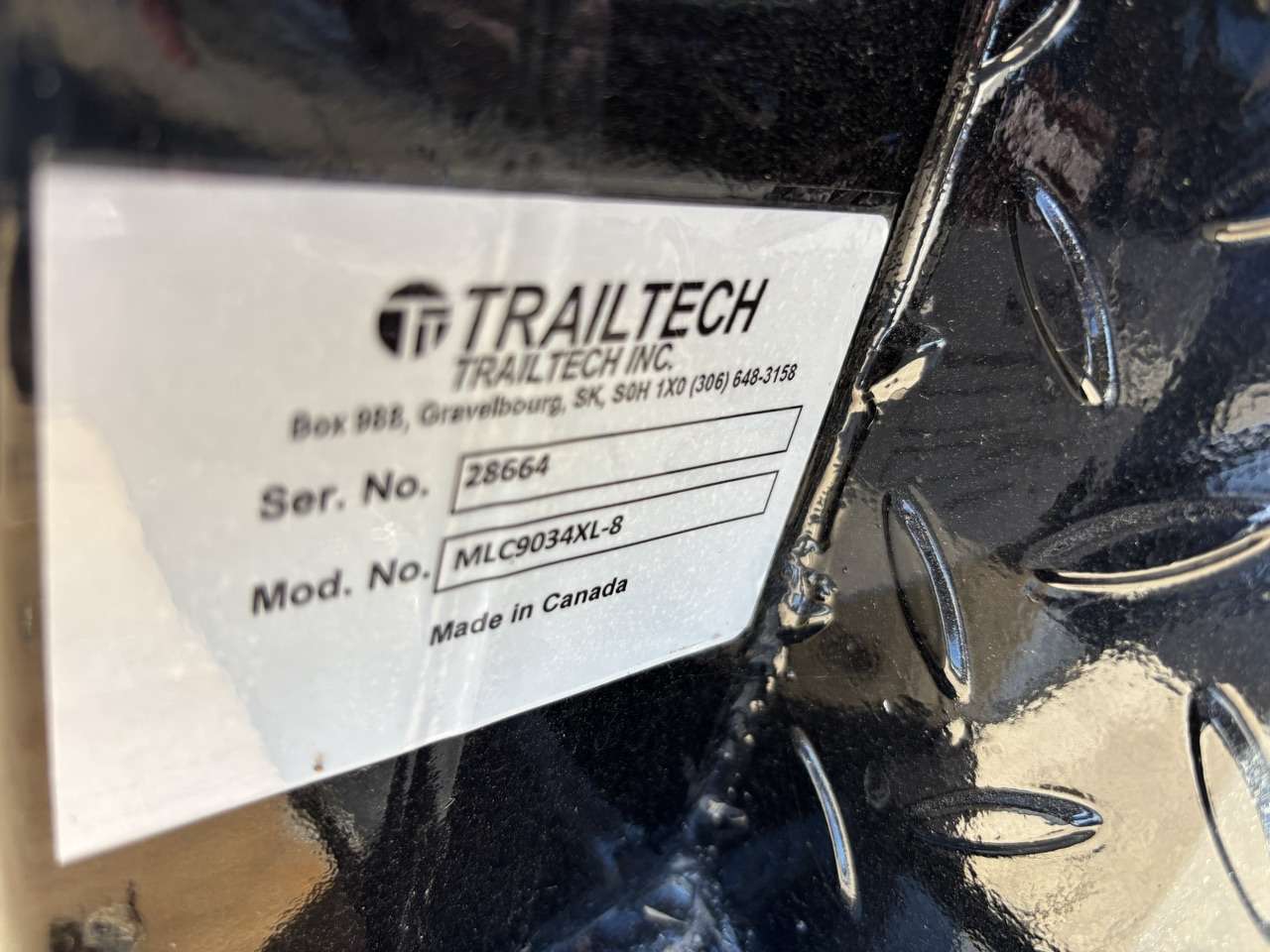 2026 Trailtech 9'3" Truck Deck