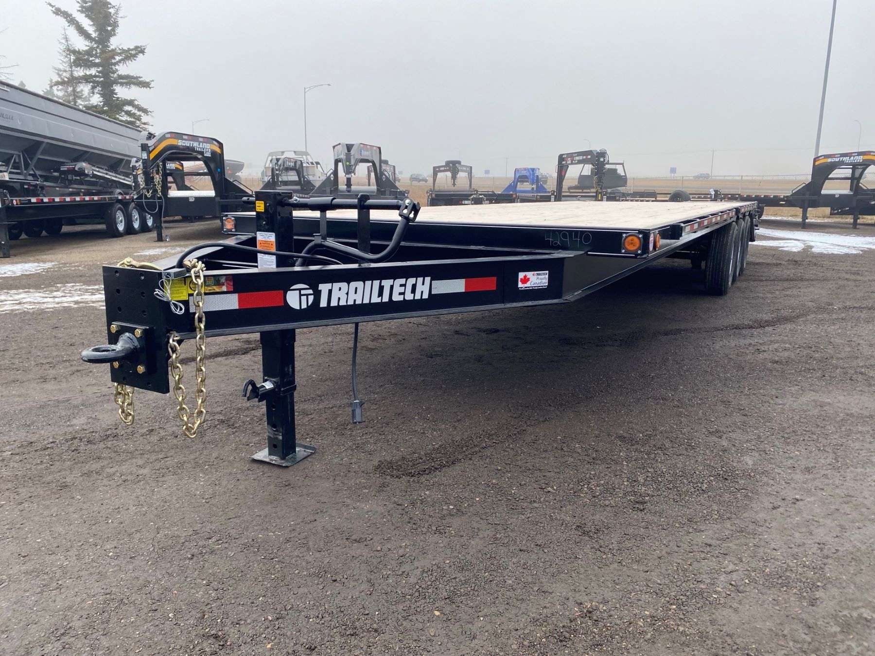 2026 Trailtech Essential Series 24' Tri-Axle Highboy Trailer