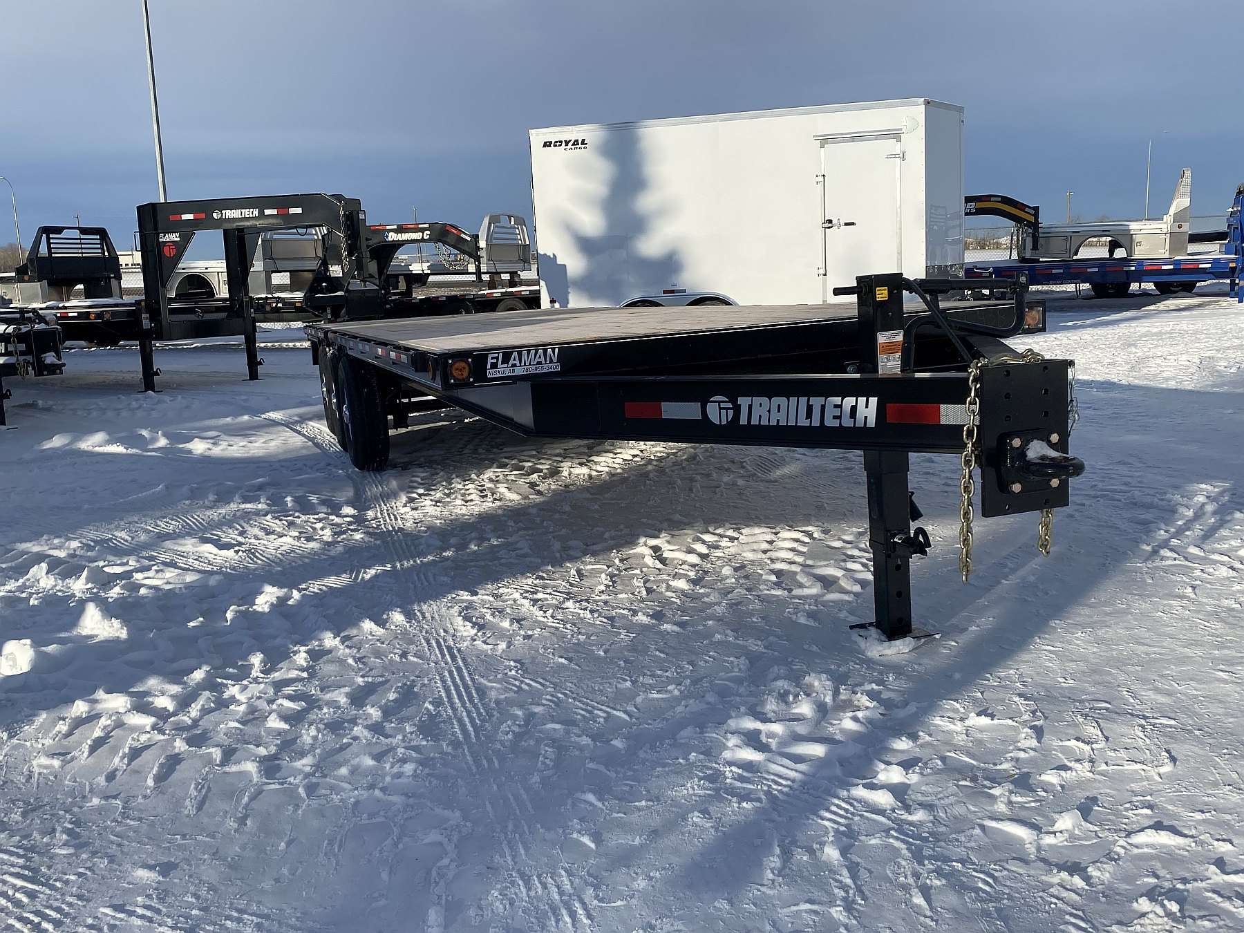 2026 Trailtech Essential Series 24' Tri-Axle Highboy Trailer