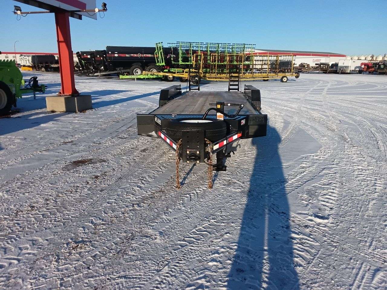 2026 Trailtech L370 8'6" x 24' Beavertail Flat Deck Trailer