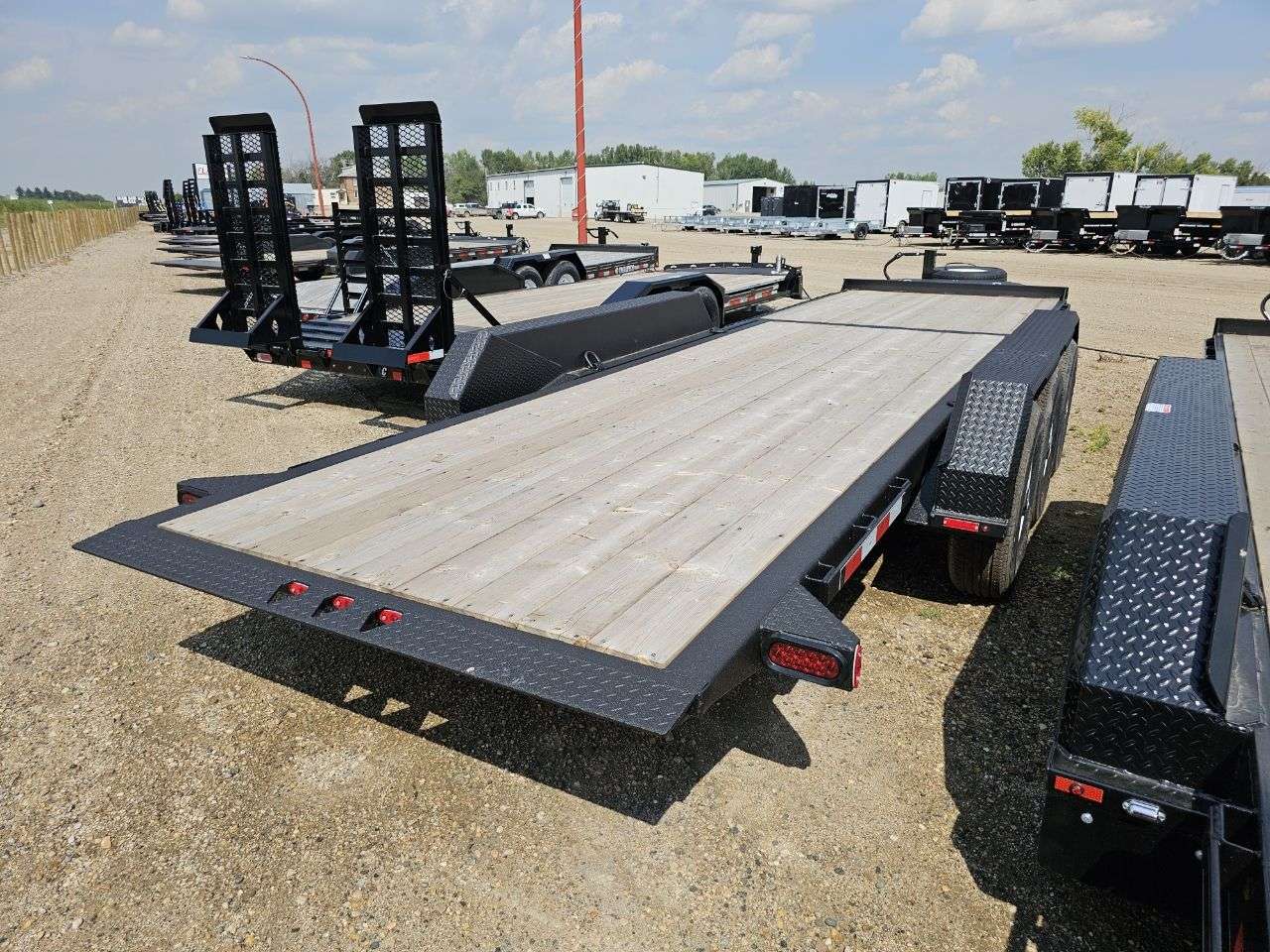 2026 Trailtech L370T 8'6" x 24' Partial Tilt Trailer