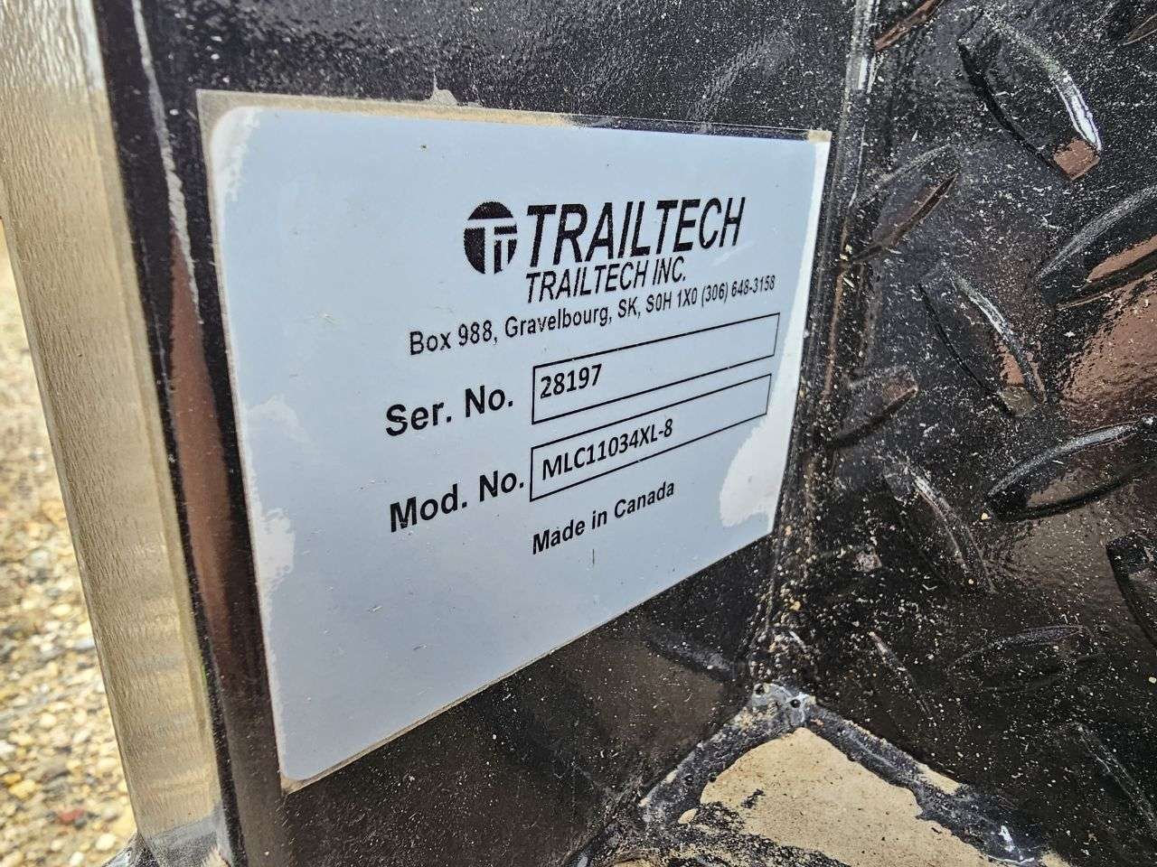 2026 Trailtech MLC 11'3" Truck Deck