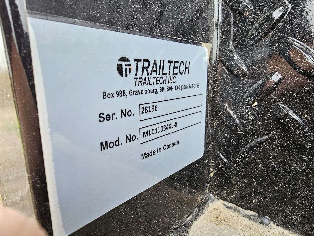 2026 Trailtech MLC 11'3" Truck Deck Trailer