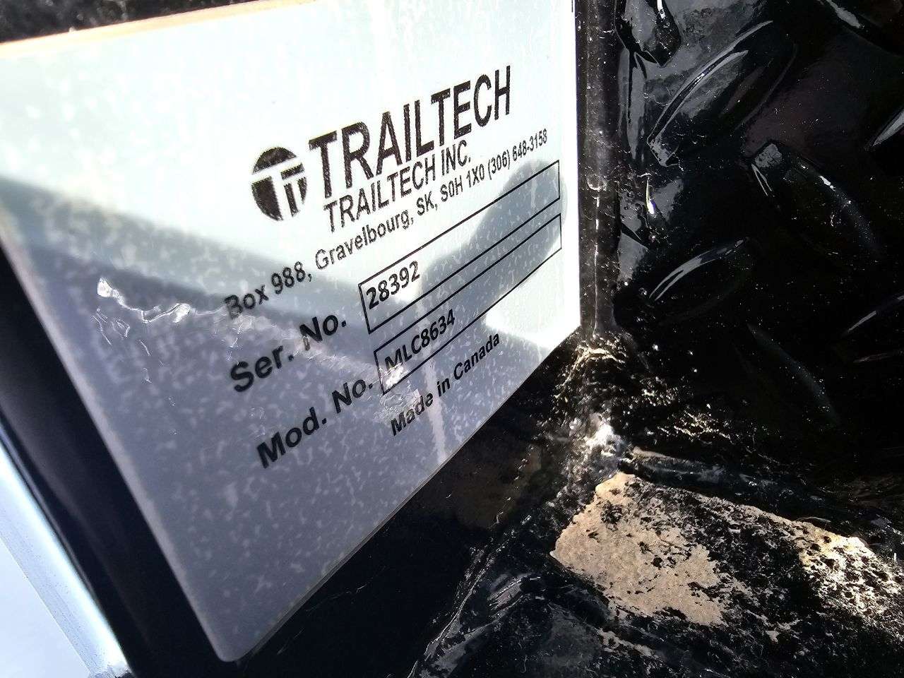 2026 Trailtech MLC 8'6" Truck Deck