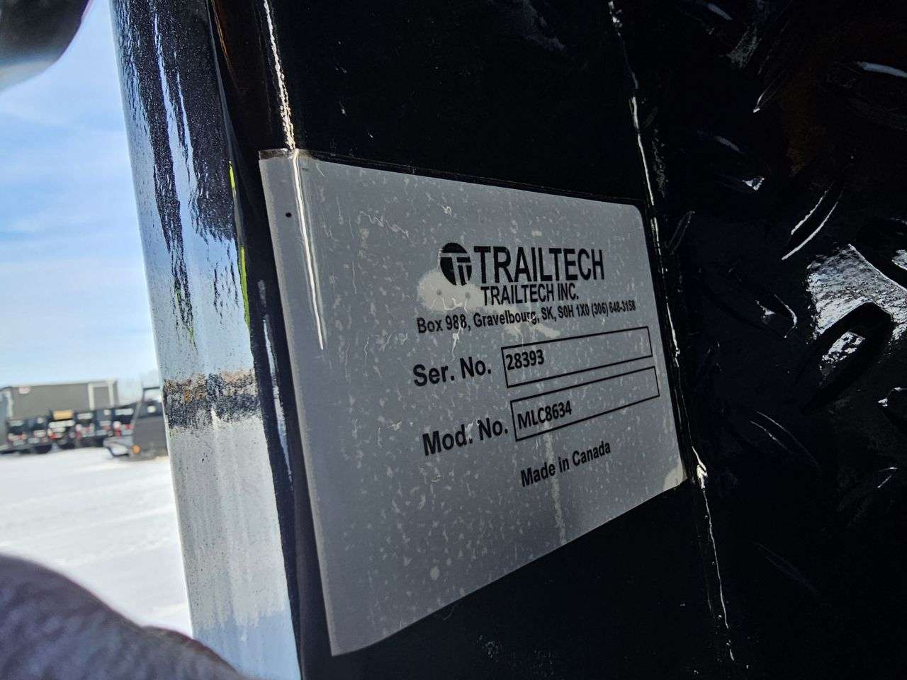 2026 Trailtech MLC 8'6" Truck Deck