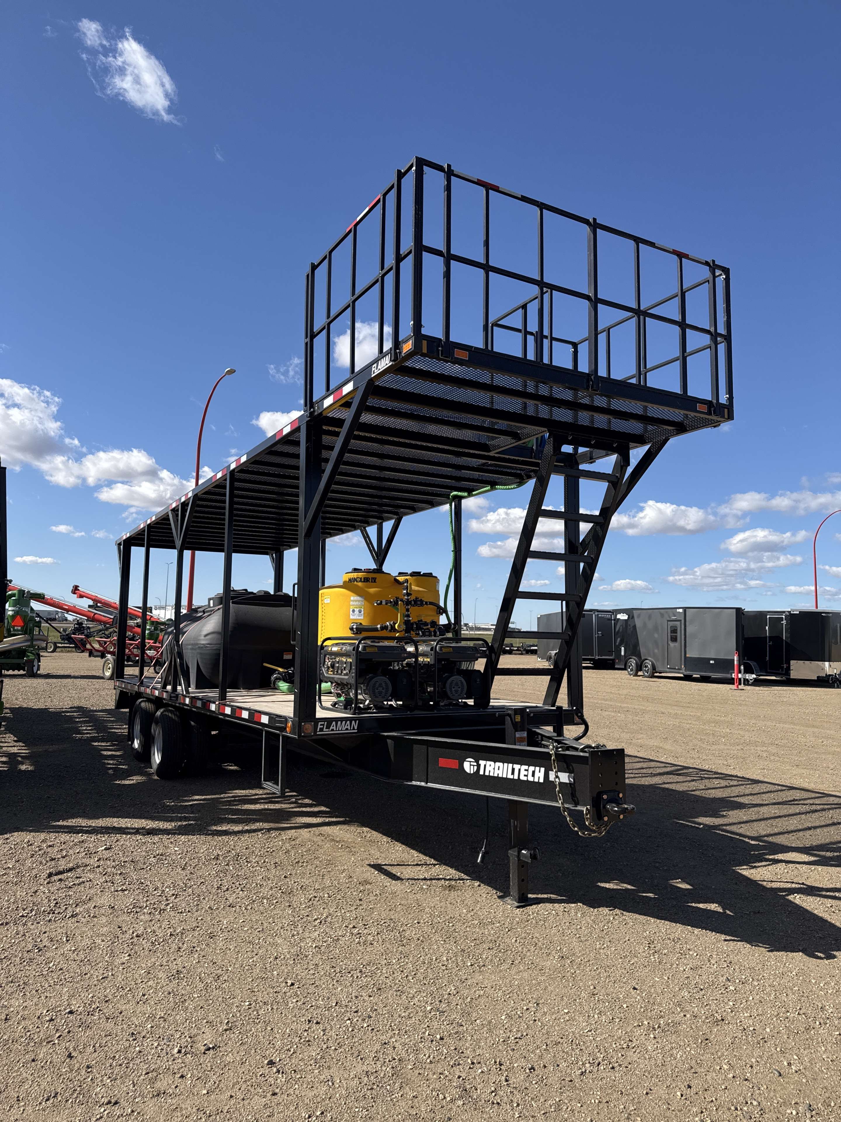 2026 Trailtech TD210 8'6" x 24' Drone Deck Trailer