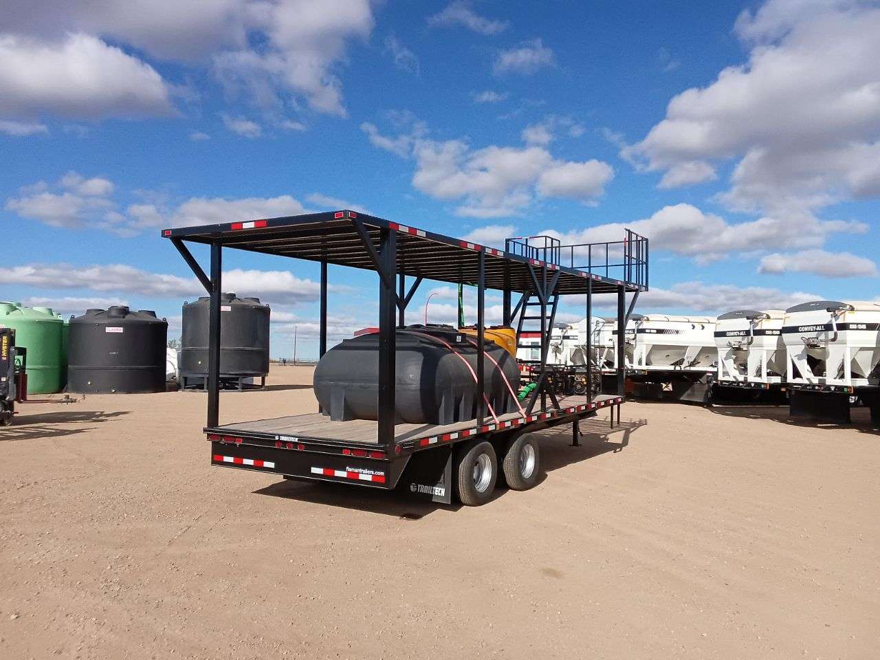 2026 Trailtech TD210 8'6" x 24' Drone Deck Trailer