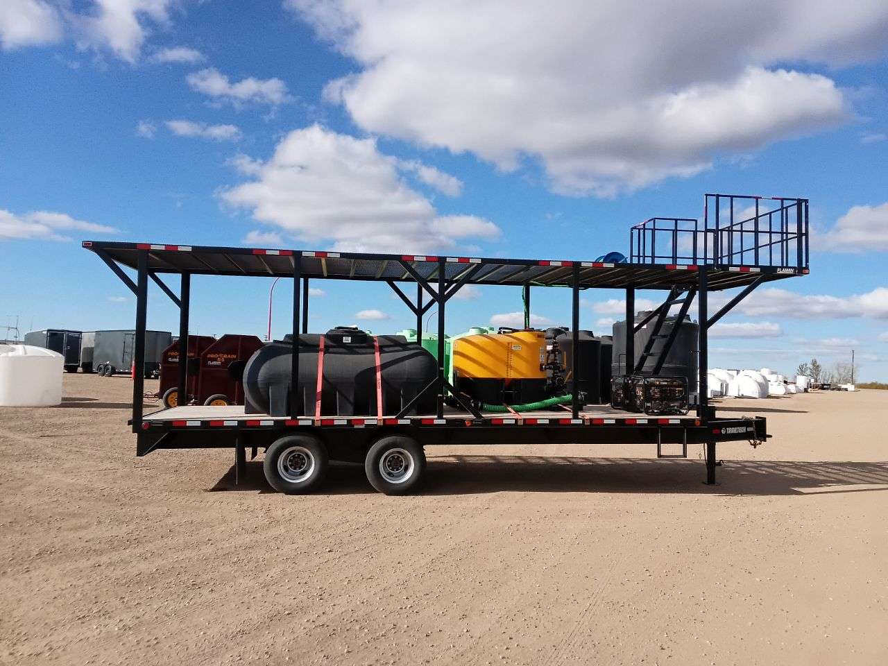 2026 Trailtech TD210 8'6" x 24' Drone Trailer (Trailer Only)