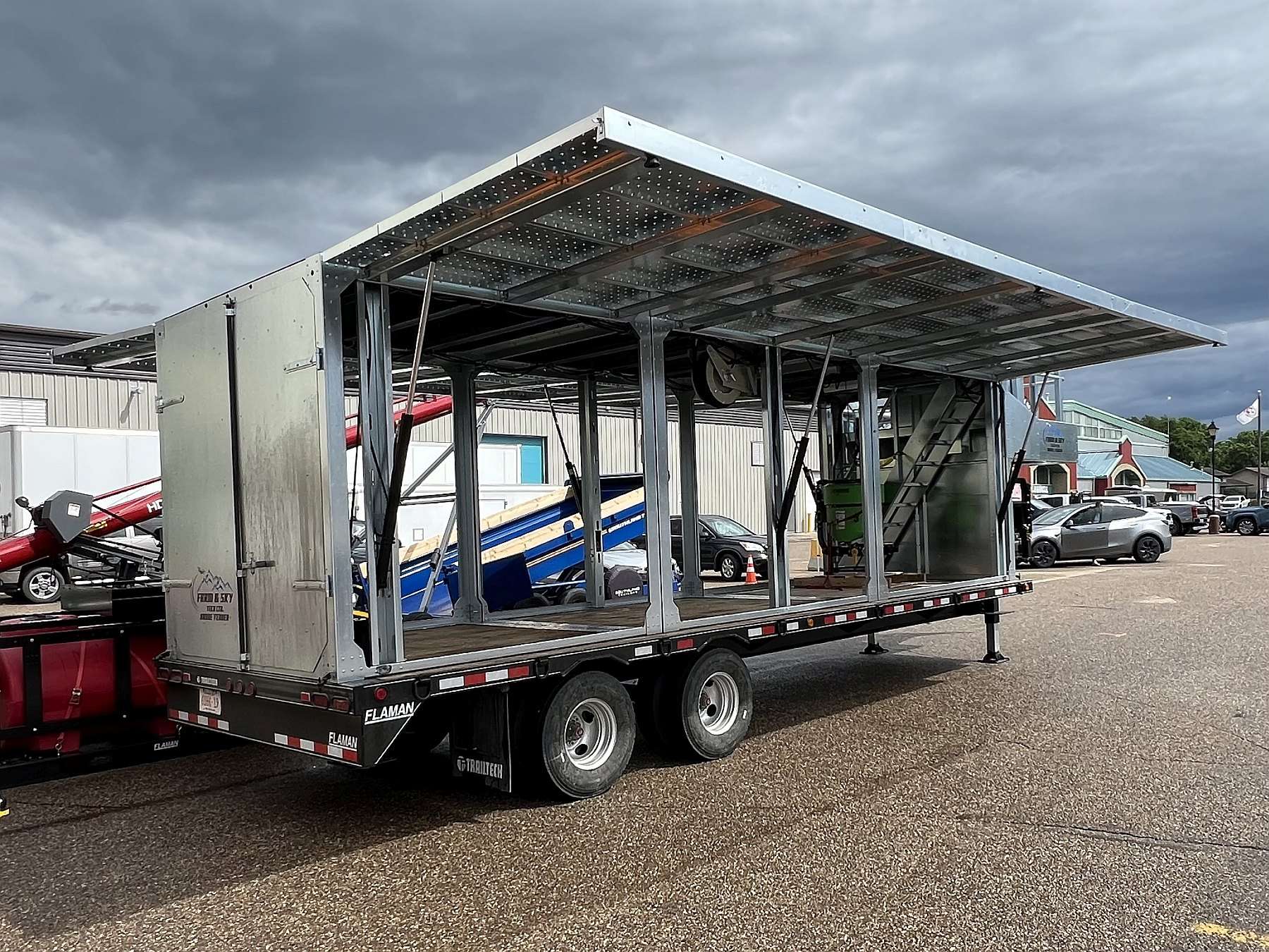 2026 Trailtech TD212 Gooseneck - 26' Modular Drone Trailer