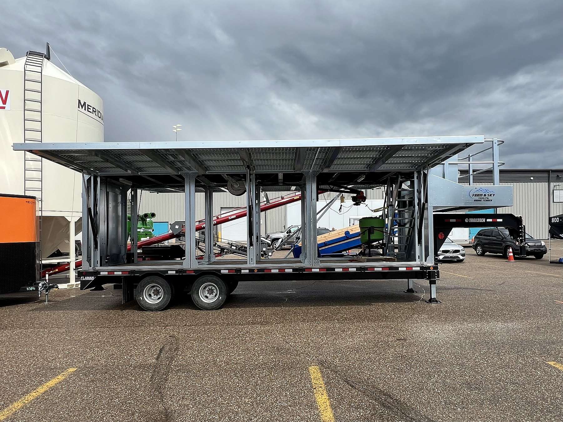 2026 Trailtech TD212 Gooseneck - 26' Modular Drone Trailer