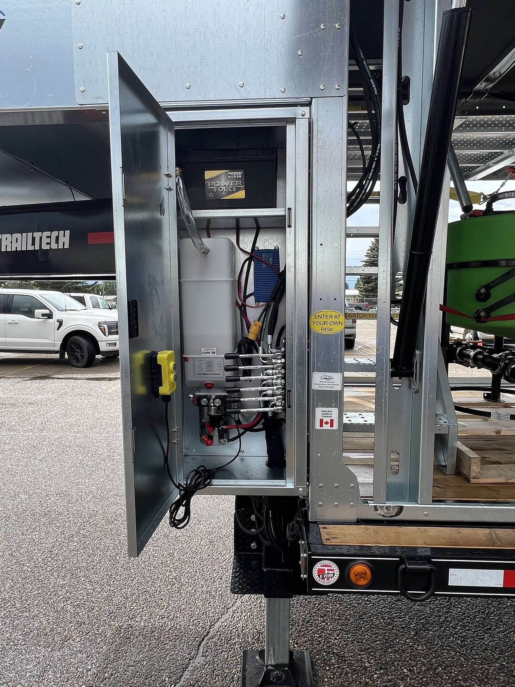 2026 Trailtech TD212 Gooseneck - 26' Modular Drone Trailer