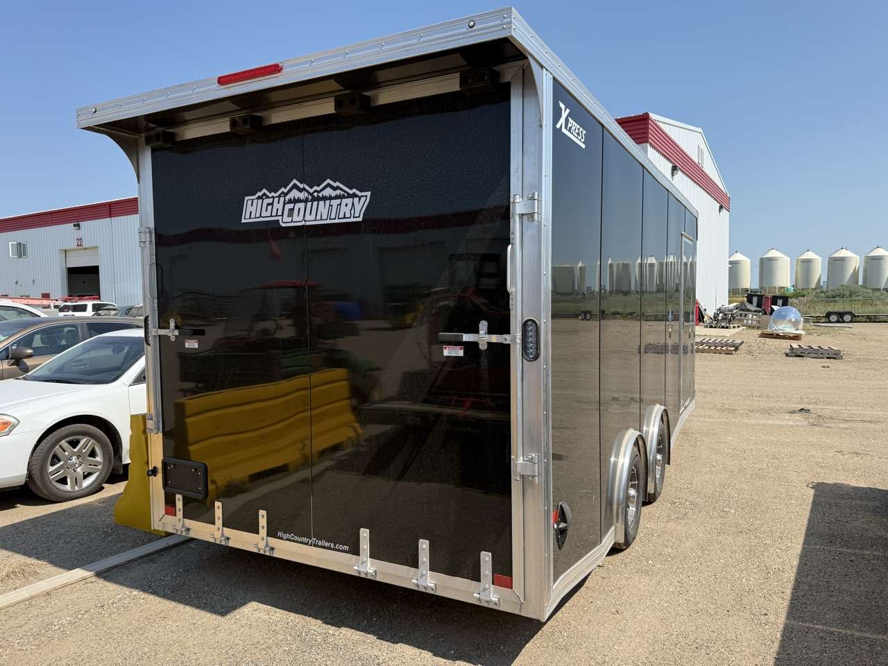 2027 ALCOM 8'6" x 20' Flat Front Car Hauler Trailer