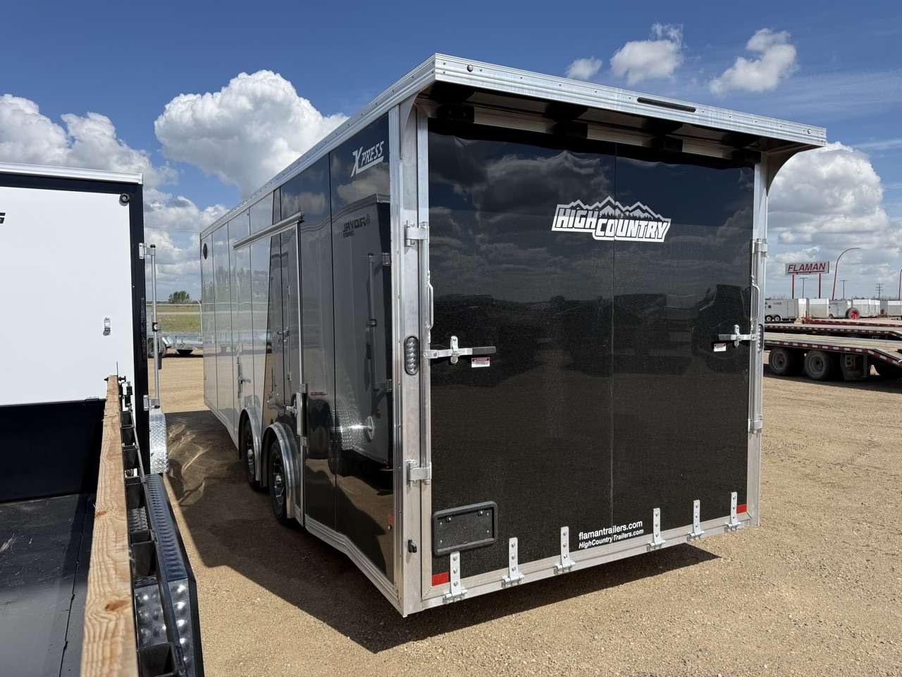 2027 ALCOM 8'6" x 24' Flat Front Car Hauler Trailer