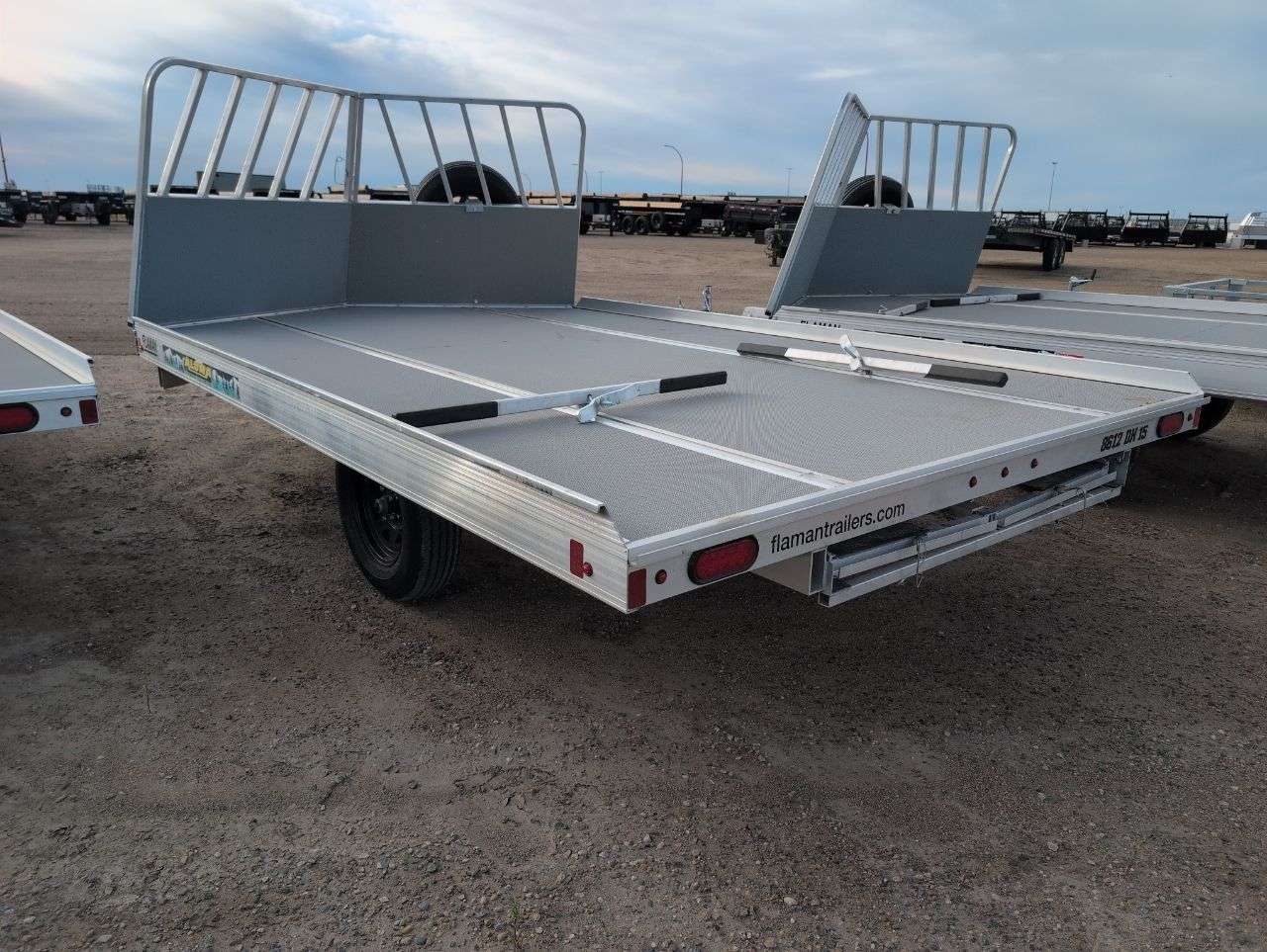 2027 Aluma 101.25" x 12' Toy Hauler Trailer
