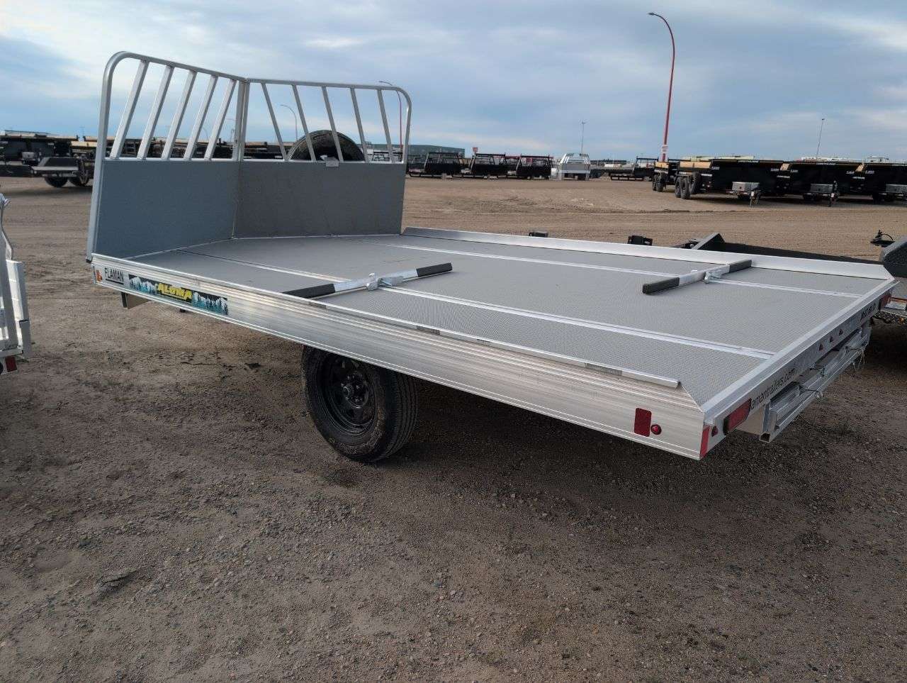 2027 Aluma 101.25" x 12' Toy Hauler Trailer