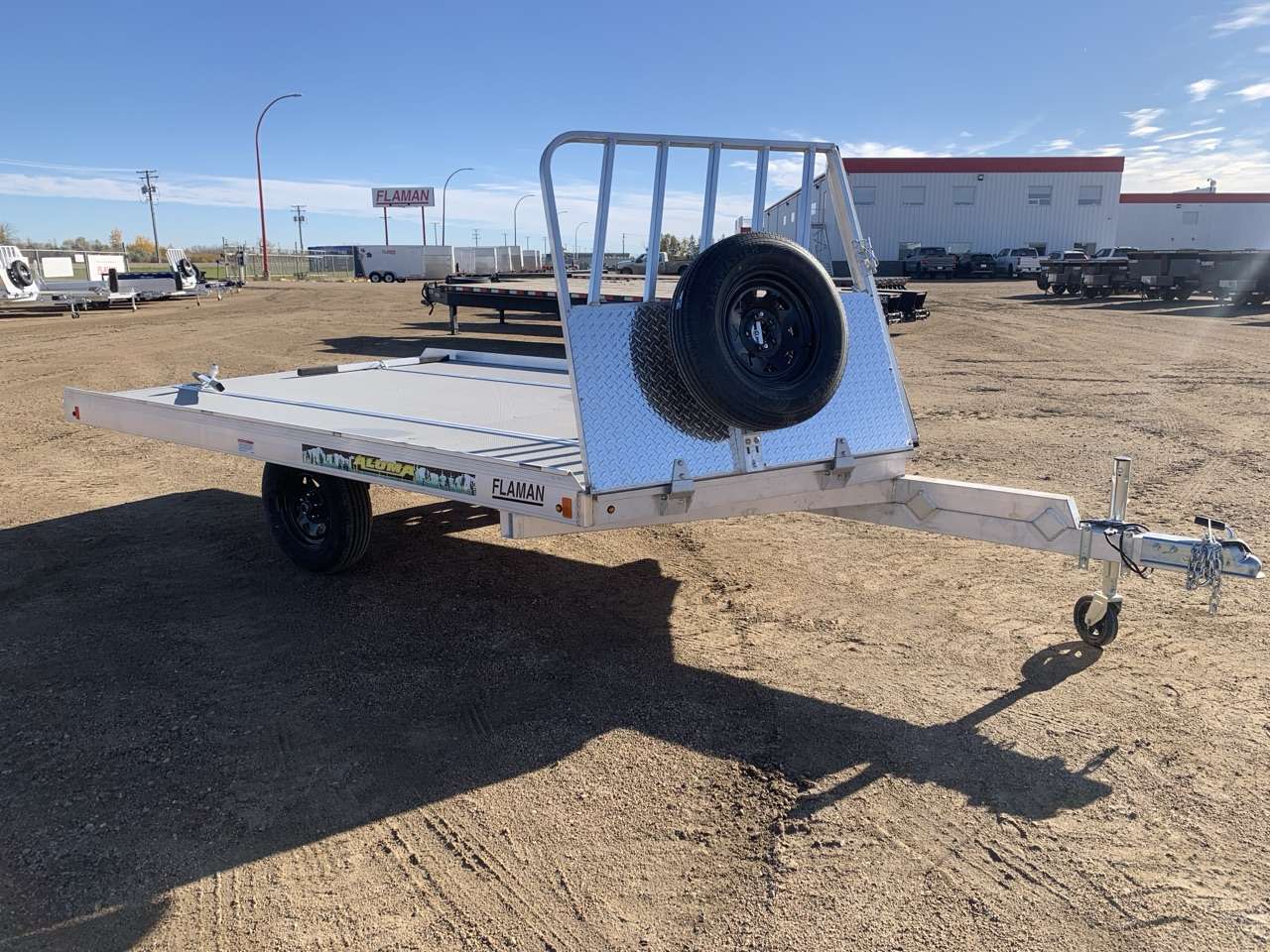 2027 Aluma 101.25" x 12' Toy Hauler Trailer