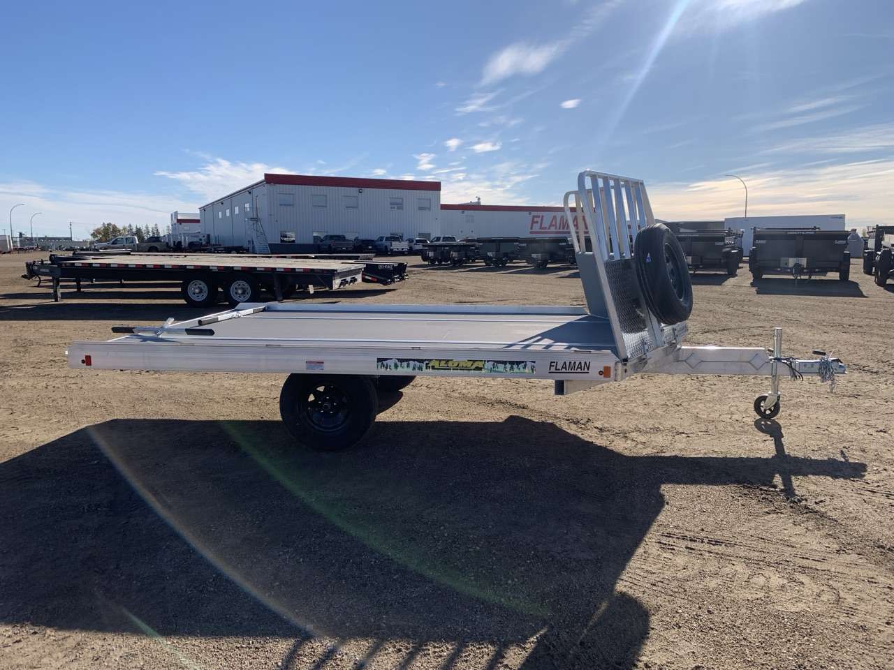 2027 Aluma 101.25" x 12' Toy Hauler Trailer