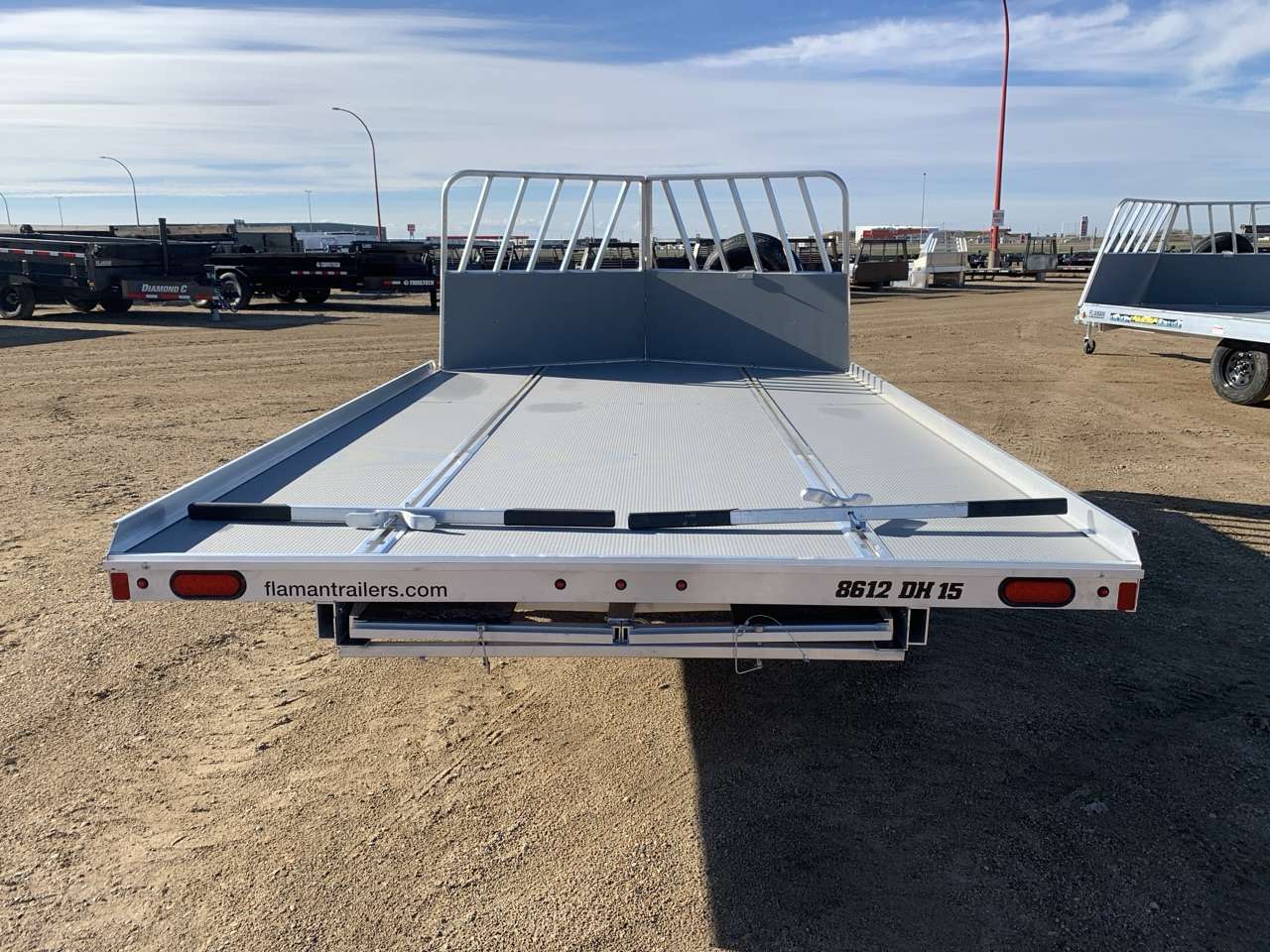 2027 Aluma 101.25" x 12' Toy Hauler Trailer