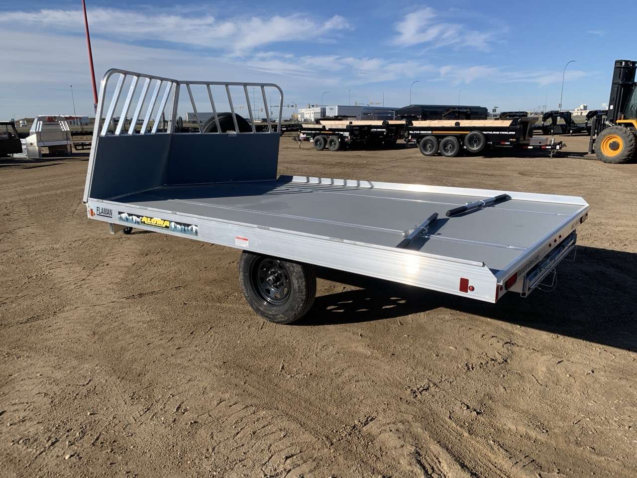 2027 Aluma 101.25" x 12' Toy Hauler Trailer