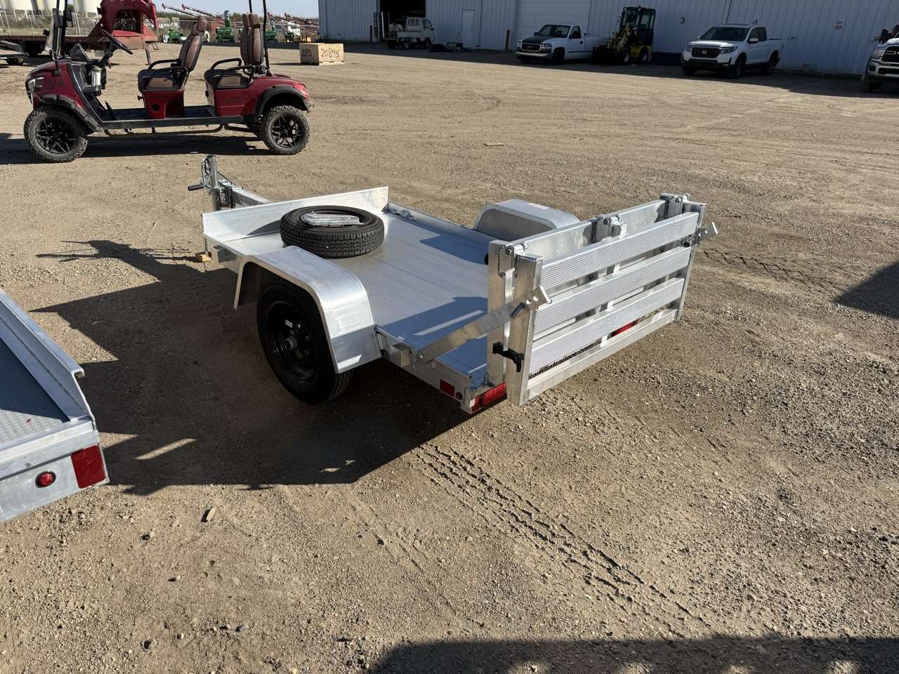 2027 Aluma 4' x 6' Aluminum Utility Single 1.2K Trailer