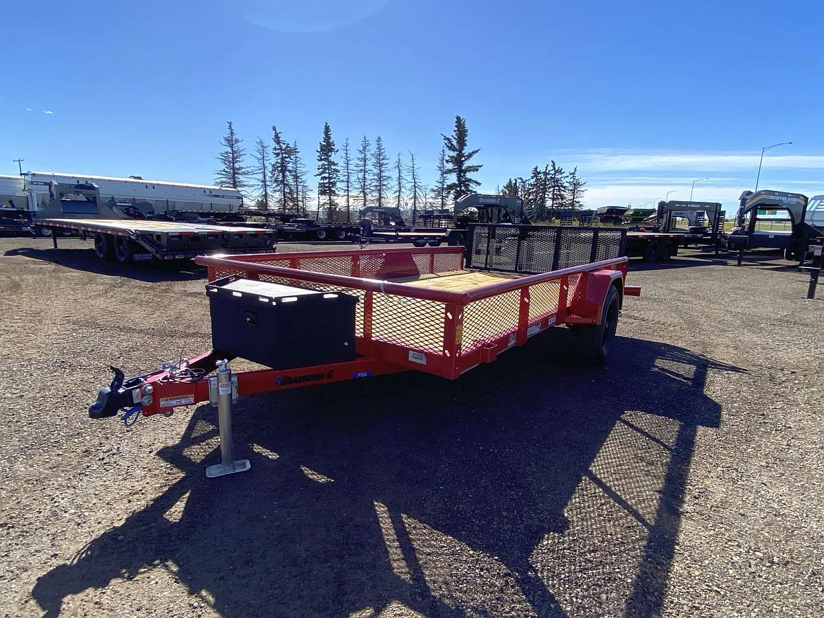 2027 Diamond C 12' Premium Utility Trailer