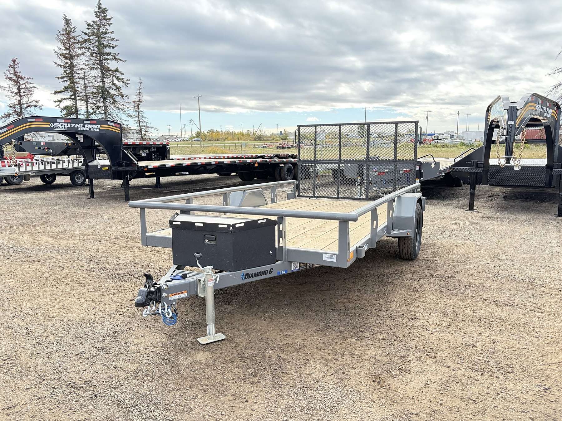 2027 Diamond C 12' Premium Utility Trailer