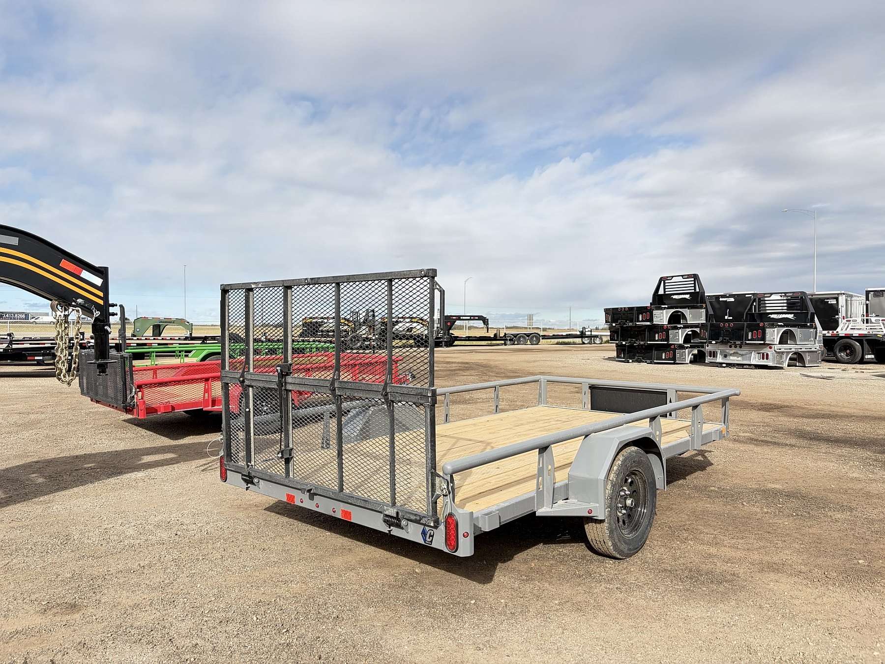 2027 Diamond C 12' Premium Utility Trailer