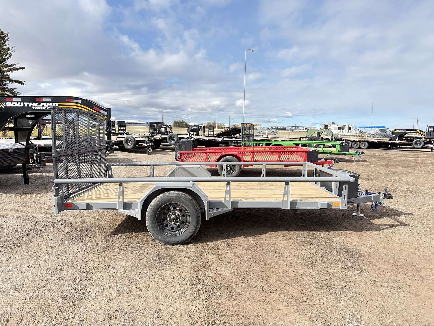 2027 Diamond C 12' Premium Utility Trailer