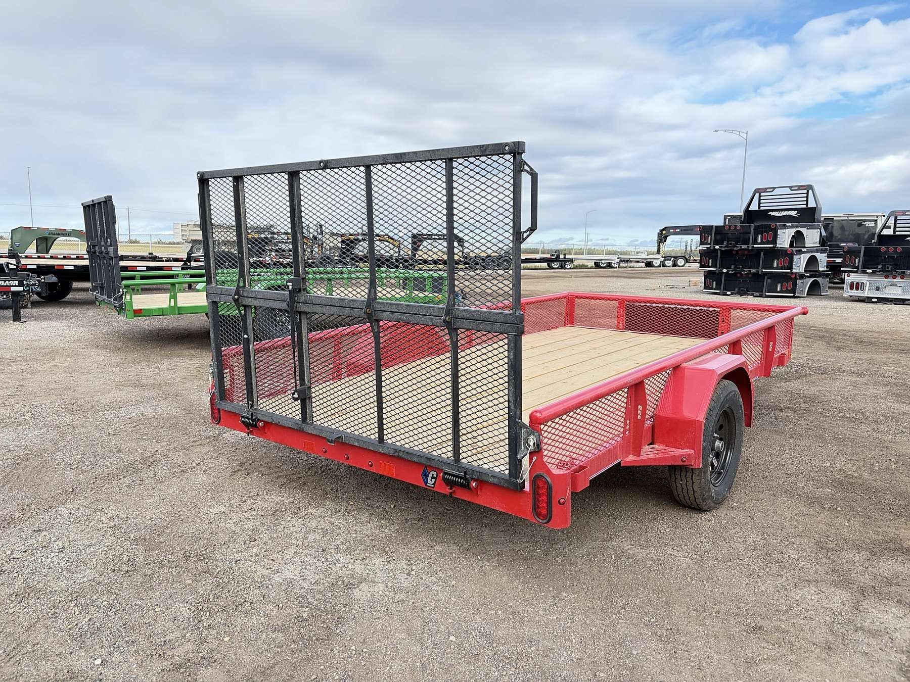 2027 Diamond C 12' Premium Utility Trailer
