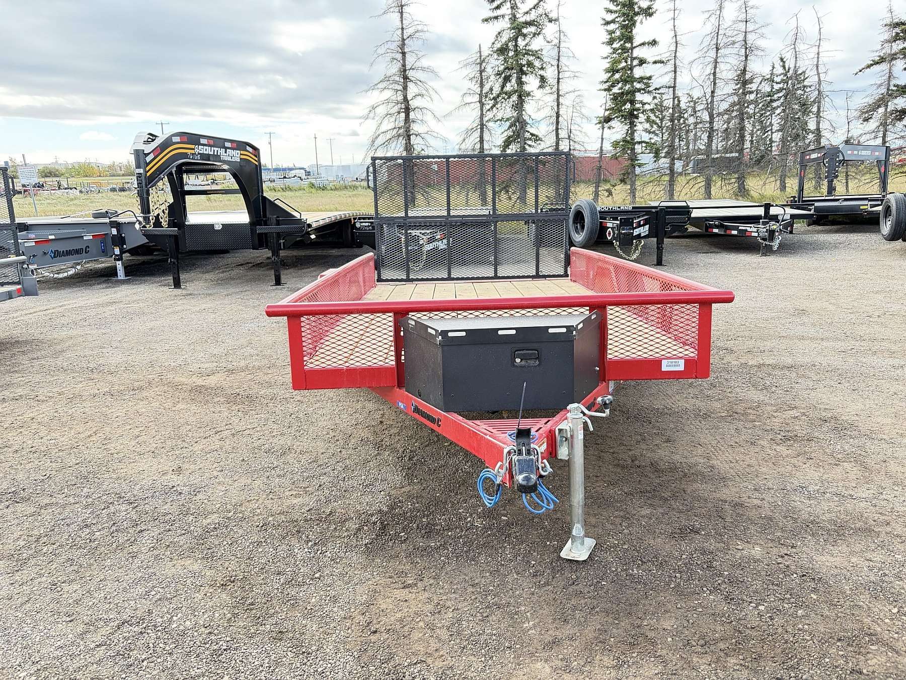2027 Diamond C 12' Premium Utility Trailer