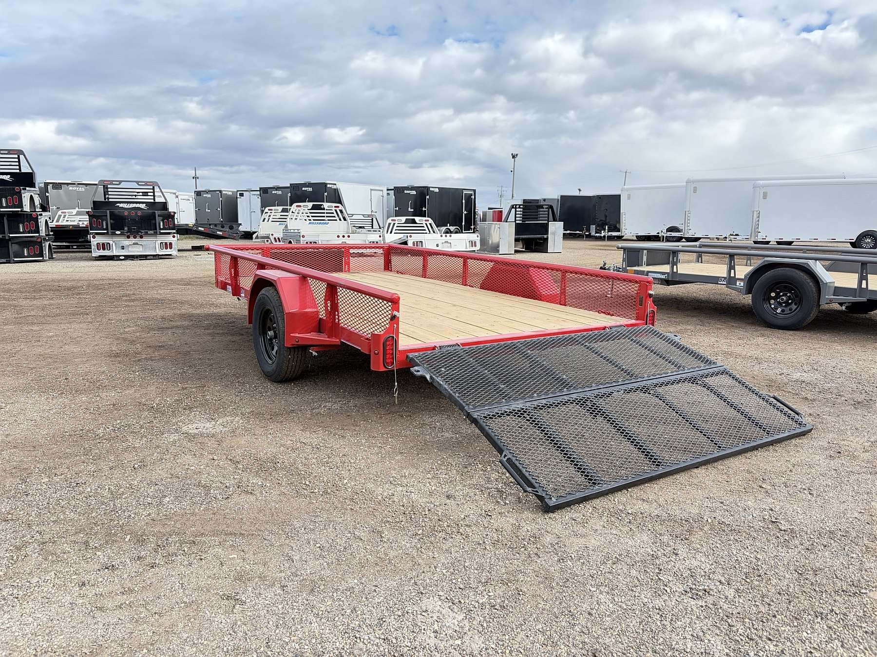 2027 Diamond C 12' Premium Utility Trailer