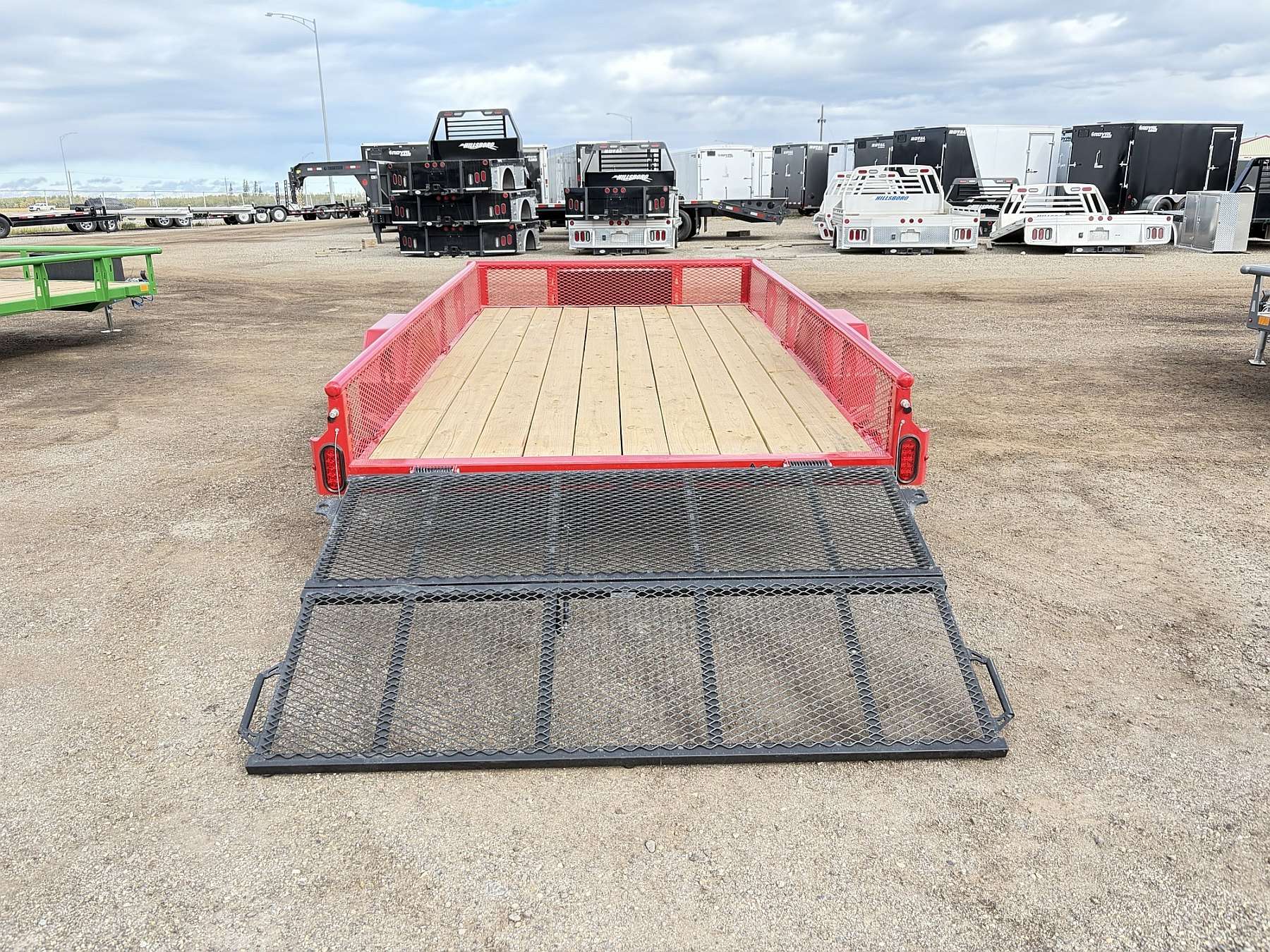 2027 Diamond C 12' Premium Utility Trailer