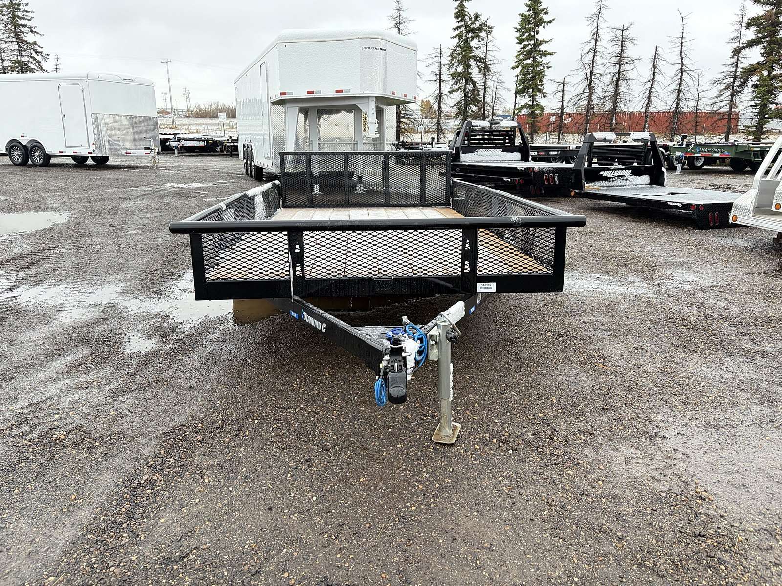 2027 Diamond C 12' Premium Utility Trailer