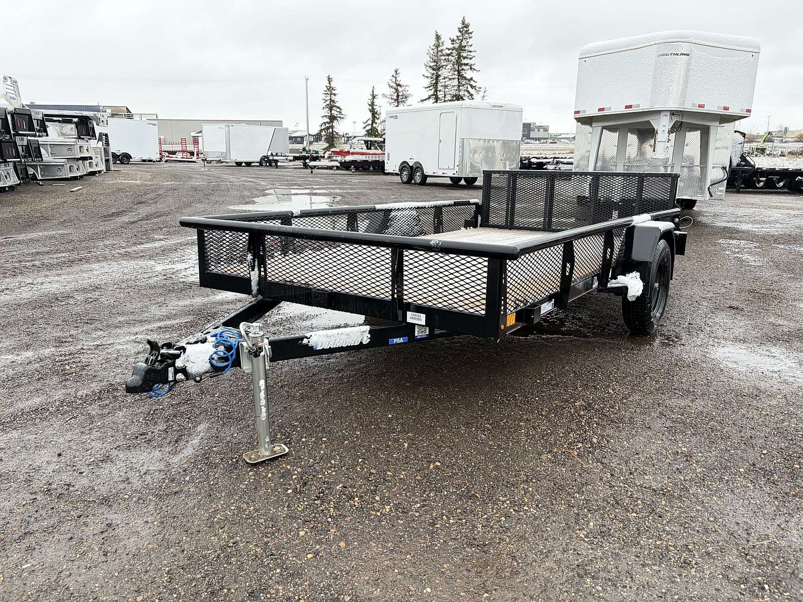 2027 Diamond C 12' Premium Utility Trailer