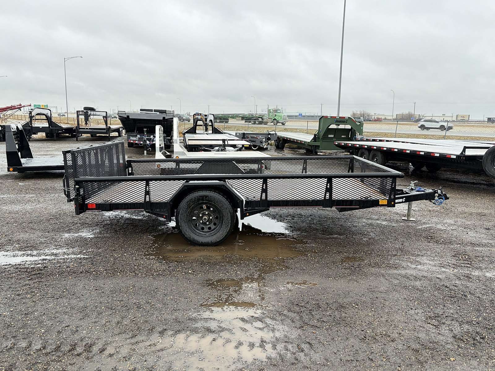 2027 Diamond C 12' Premium Utility Trailer
