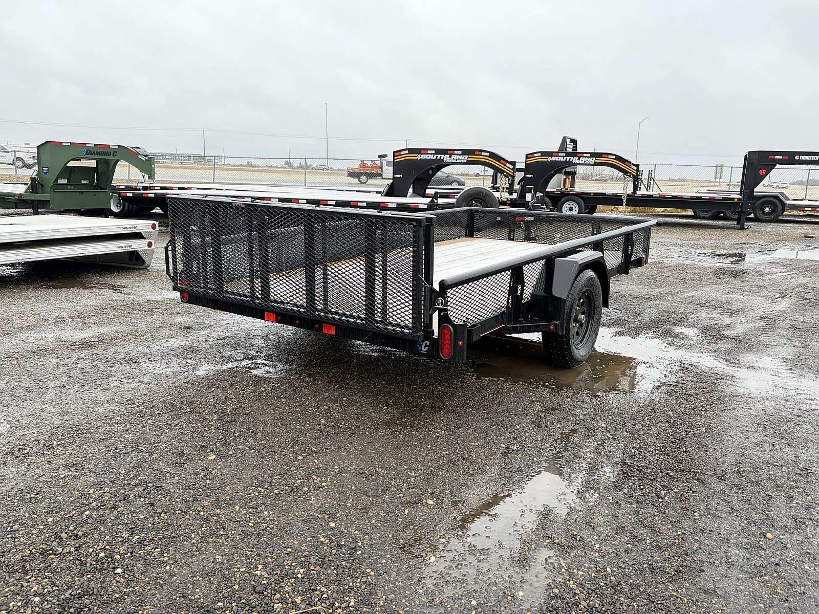 2027 Diamond C 12' Premium Utility Trailer