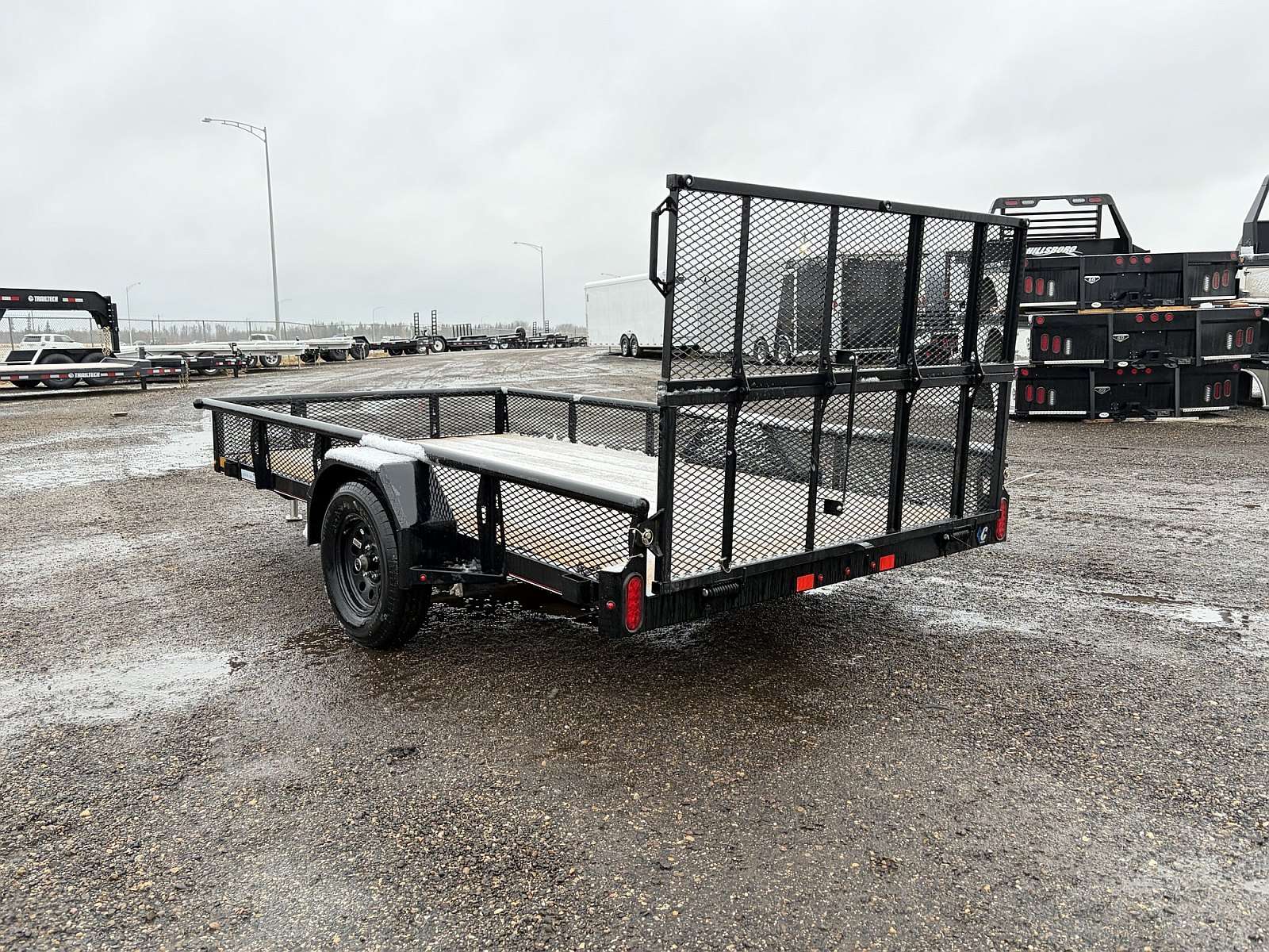 2027 Diamond C 12' Premium Utility Trailer