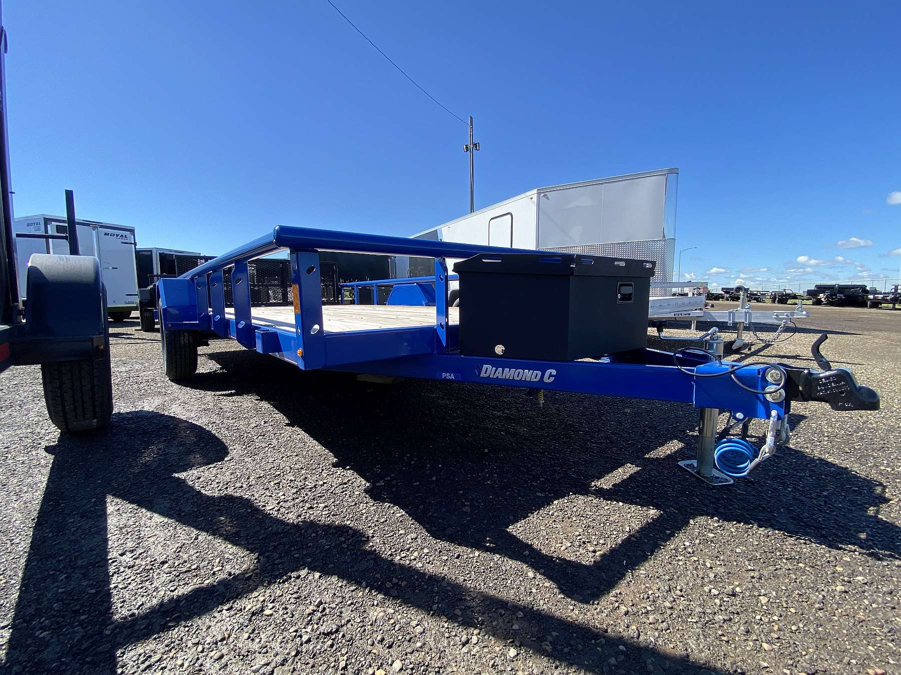 2027 Diamond C 14' Premium Utility Trailer