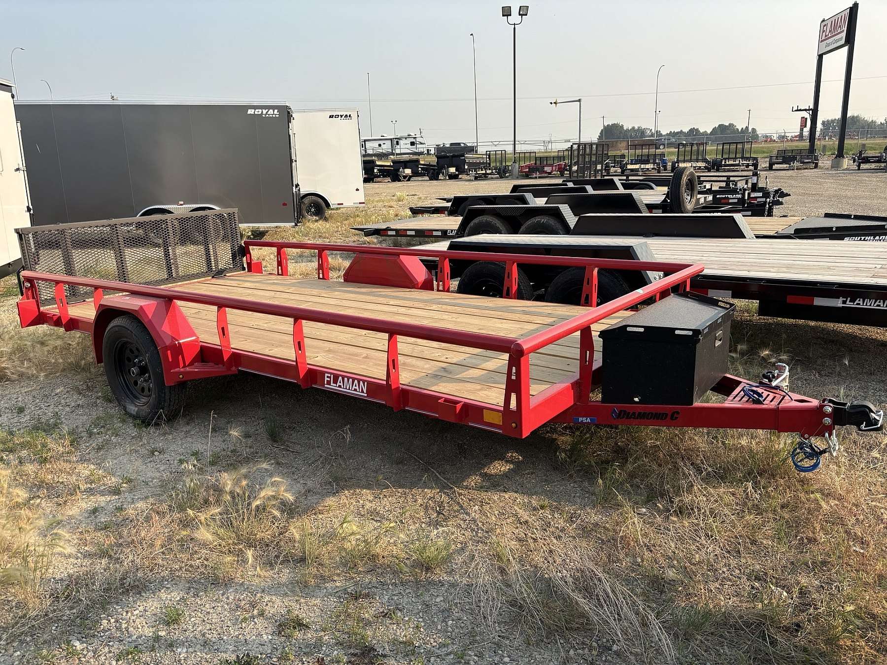 2027 Diamond C 14' Premium Utility Trailer