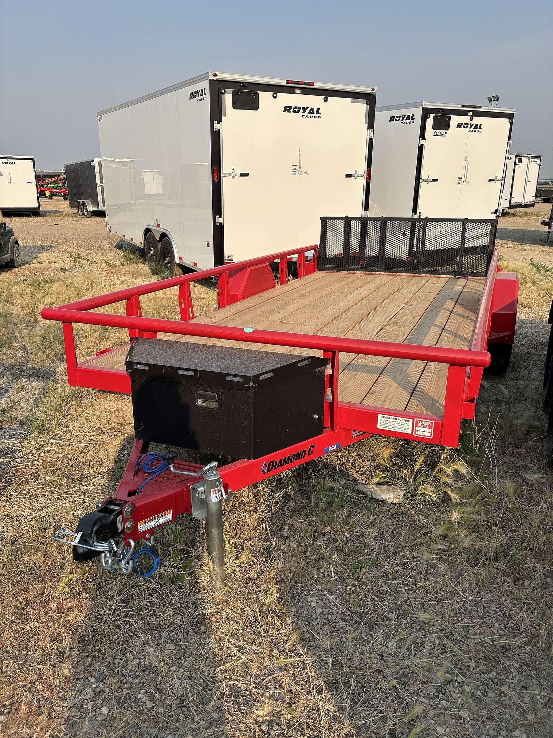 2027 Diamond C 14' Premium Utility Trailer