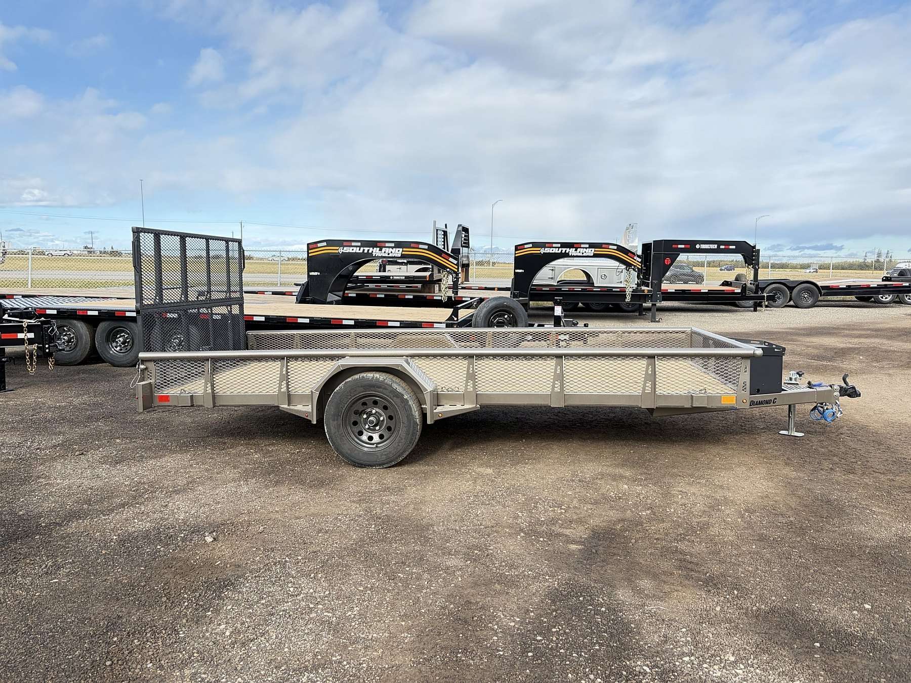 2027 Diamond C 14' Premium Utility Trailer