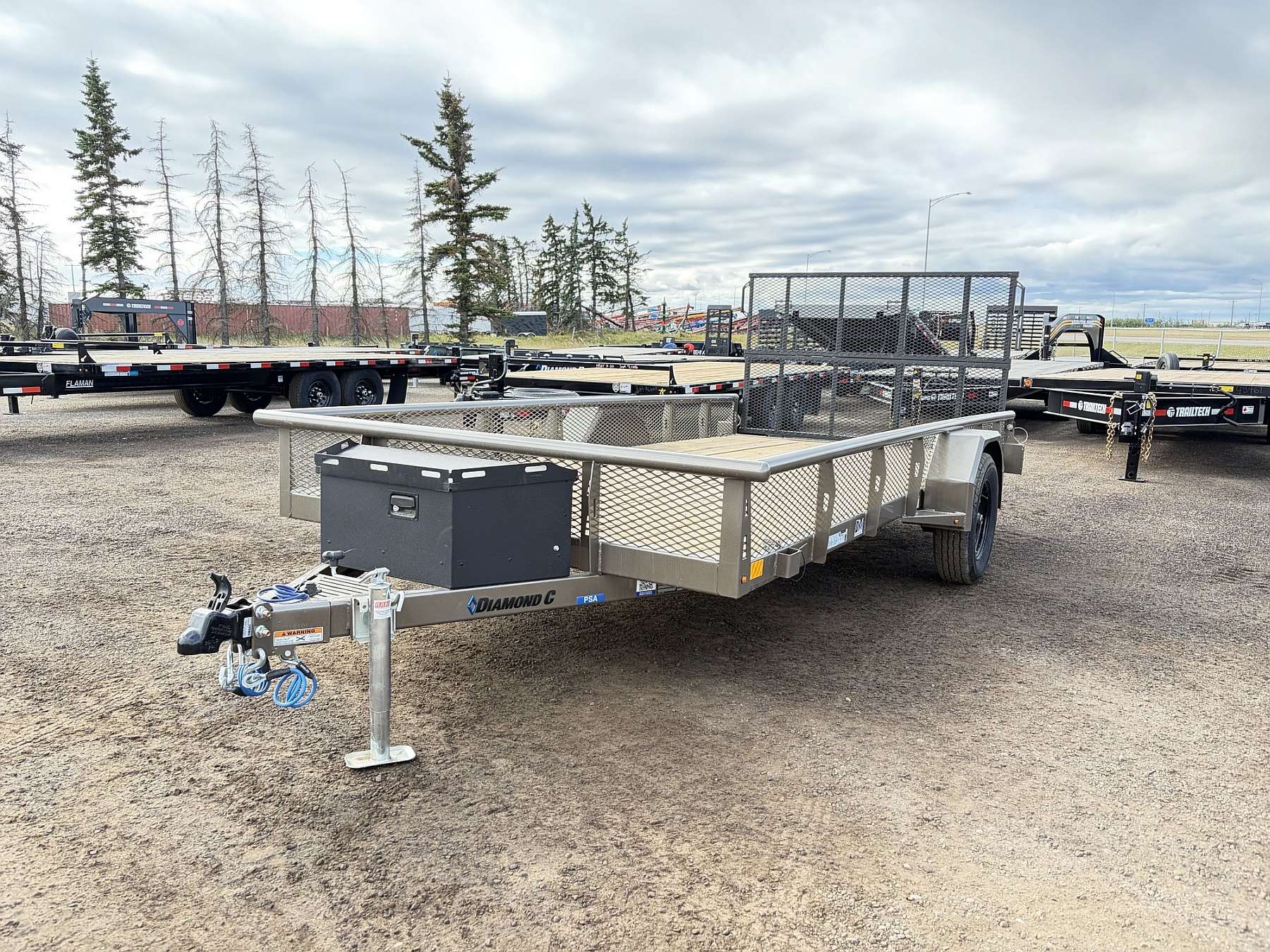 2027 Diamond C 14' Premium Utility Trailer