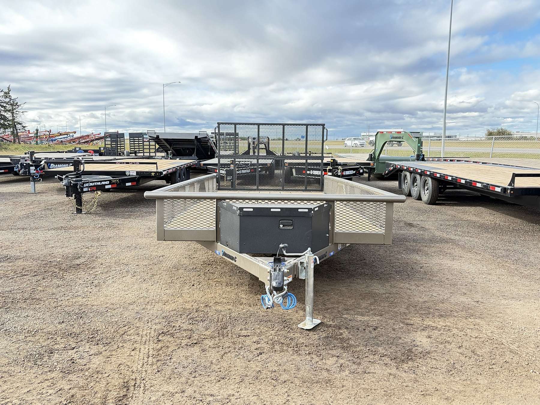 2027 Diamond C 14' Premium Utility Trailer