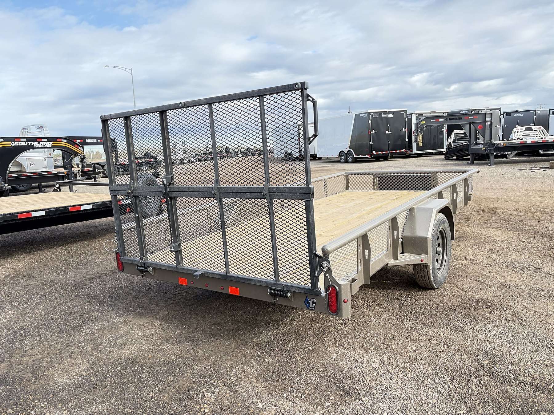 2027 Diamond C 14' Premium Utility Trailer